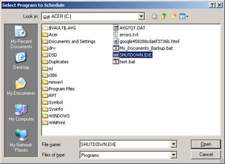 Schedule Windows to Automatically Restart