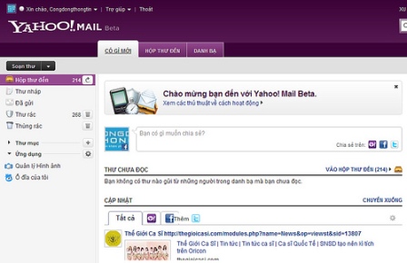 yahoo ra mắt giao diện mới yahoo ra mắt giao diện mới