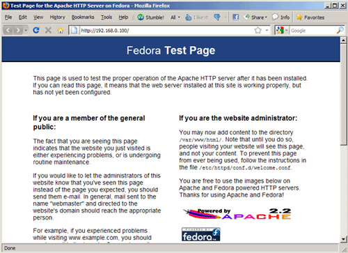 Cài đặt Apache2 với PHP5 và MySQL trên nền tảng Fedora 14 Cài đặt Apache2 với PHP5 và MySQL trên nền tảng Fedora 14